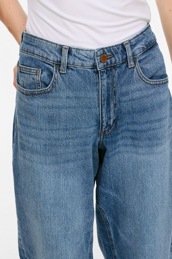 Vila Jeans barrel fit Azul