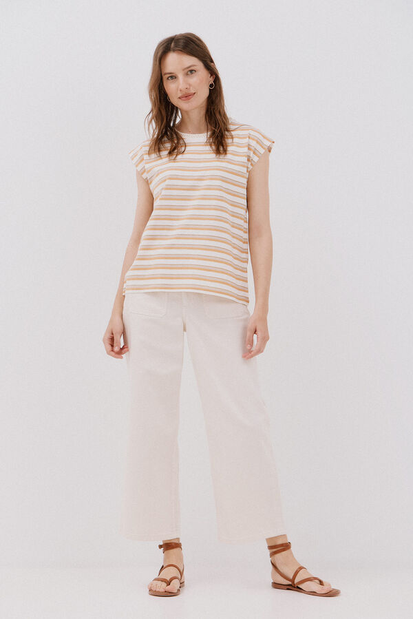 Cortefiel V-neck t-shirt Multicolour