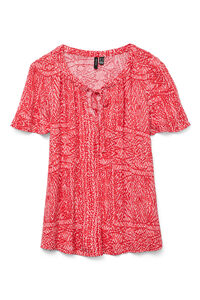 Vero Moda Blusa fluída de manga curta