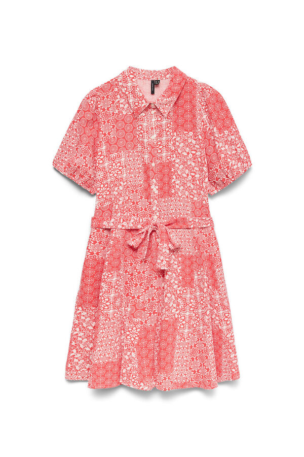 Vero Moda Short shirt dress Pink