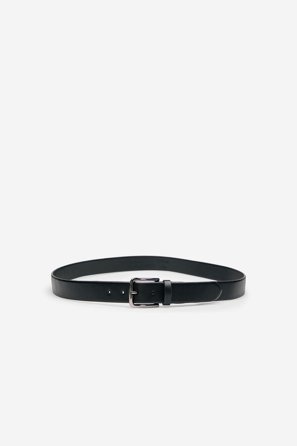 Cortefiel Elastic dress belt Black