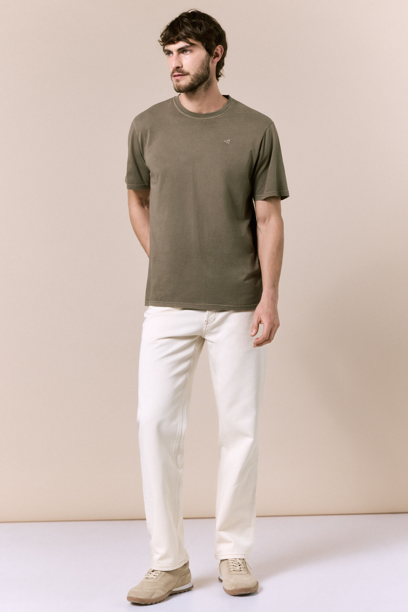 OOTO Washed basic T-shirt