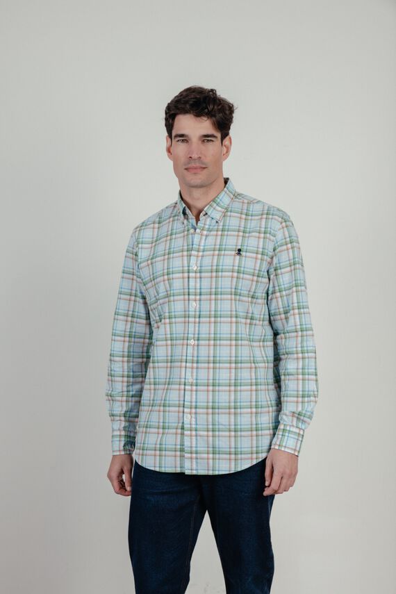 Camisa casual popelín