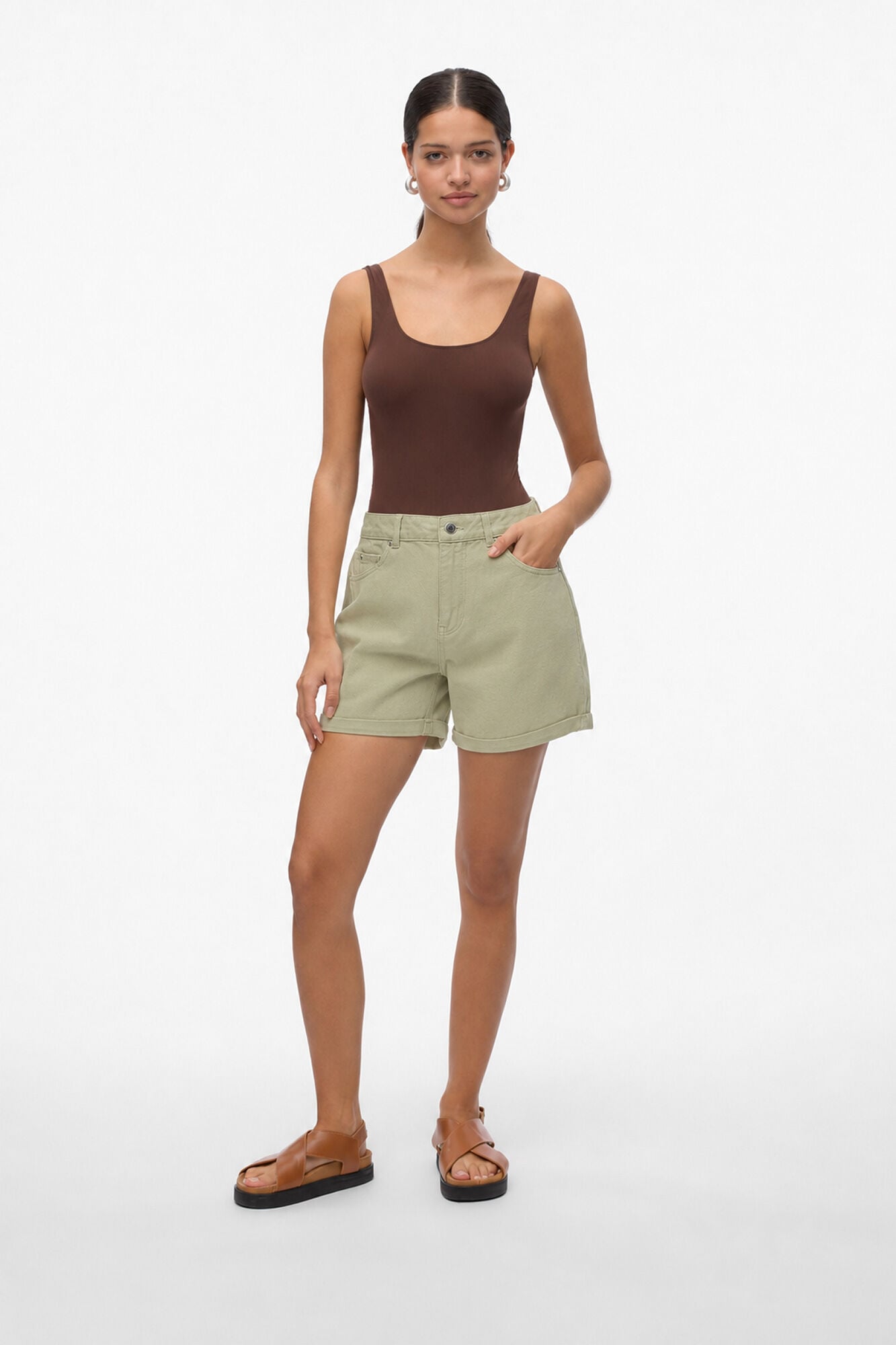 Vero Moda Cal&ccedil;&otilde;es de ganga com bainha
