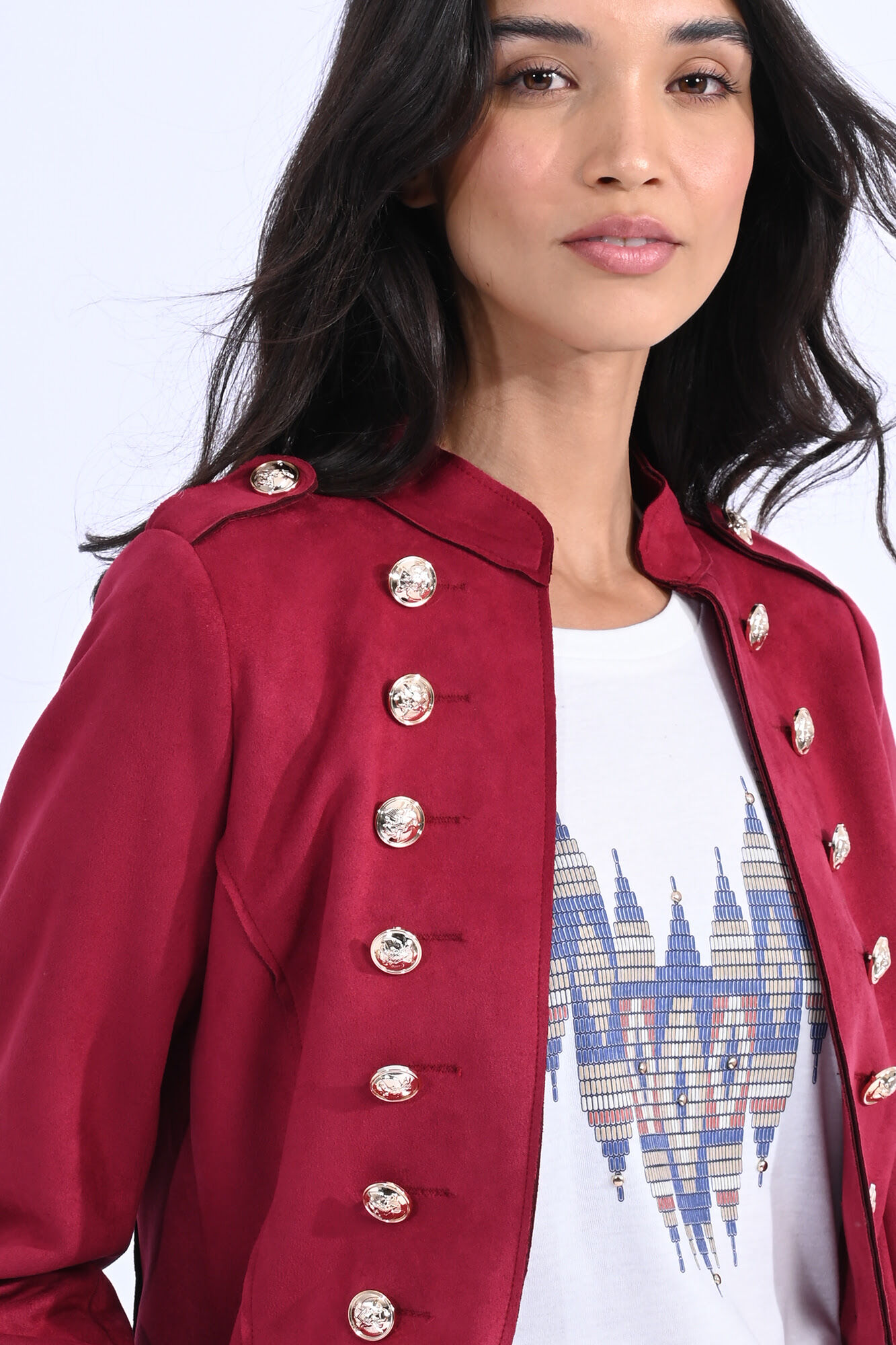 Casaco best sale estilo militar