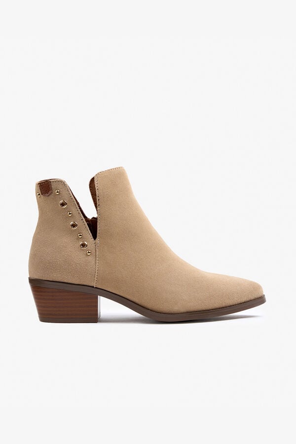 Popa Enfeites para botim femininas Arista Castanho