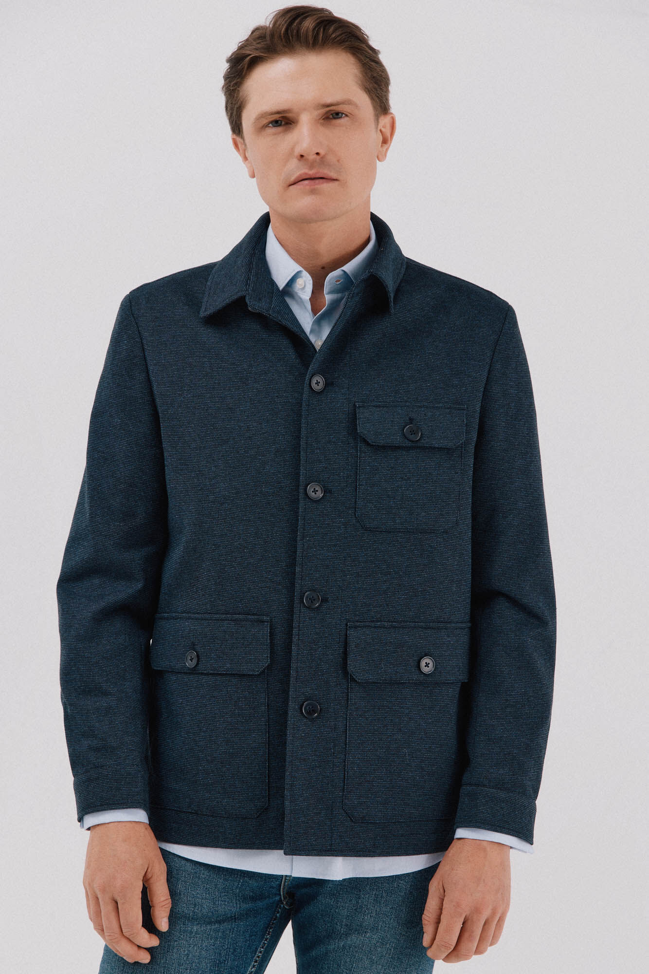 Cortefiel Knitted jersey-knit