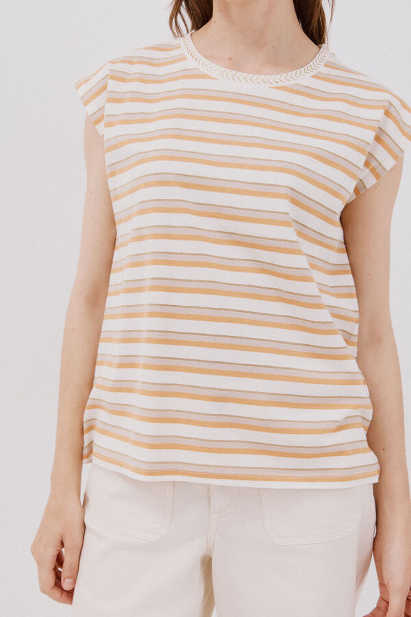 Cortefiel V-neck t-shirt Multicolour