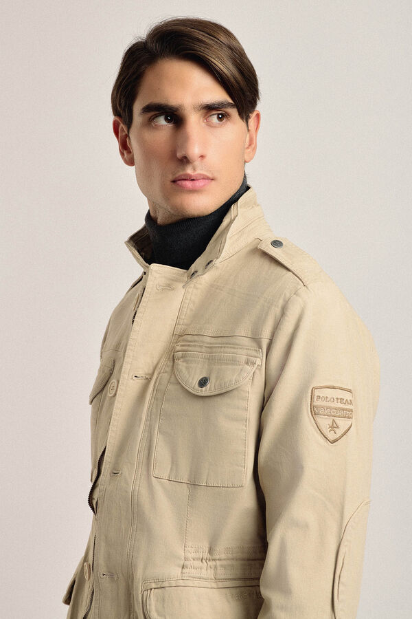 Valecuatro Valecuatro safari jacket in beige Beige