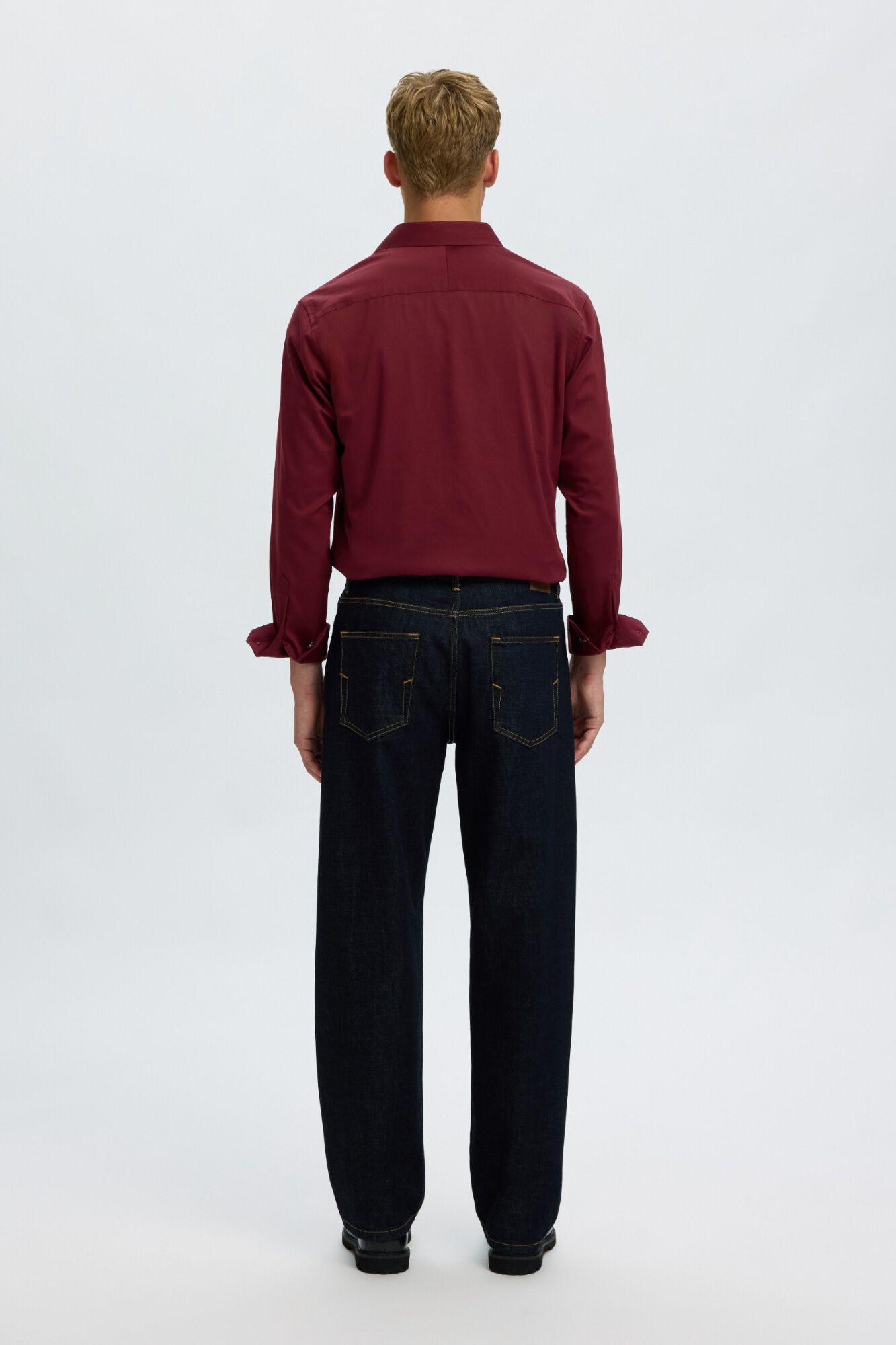 Selected Camisa Slim Fit em algod&atilde;o org&acirc;nico
