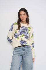 Salsa Jeans Jersey con lana Beige