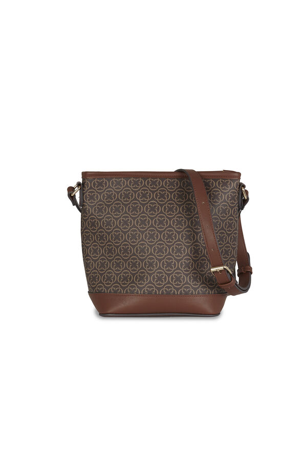 Cortefiel Bucket monogram Printed brown
