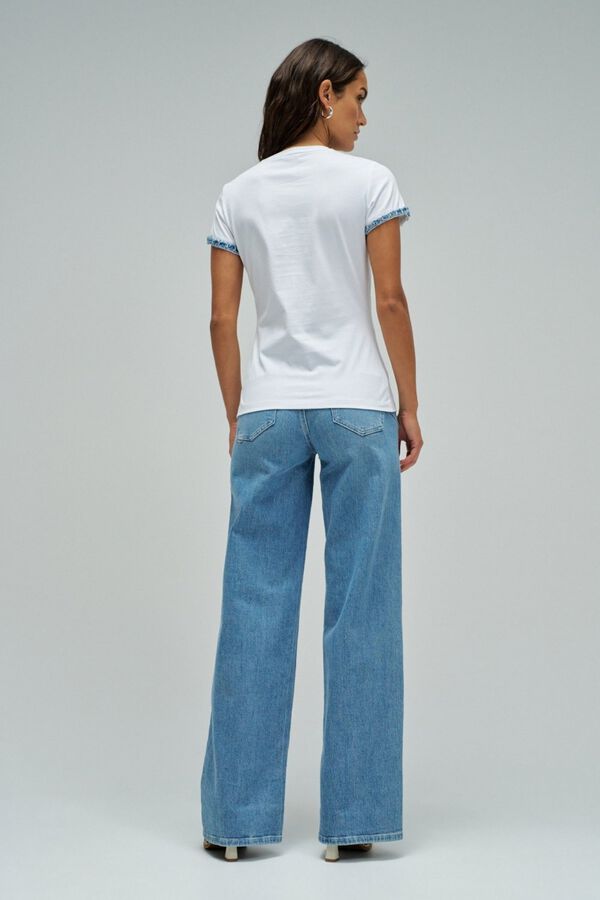 Salsa Jeans T-shirt slim fit Branco