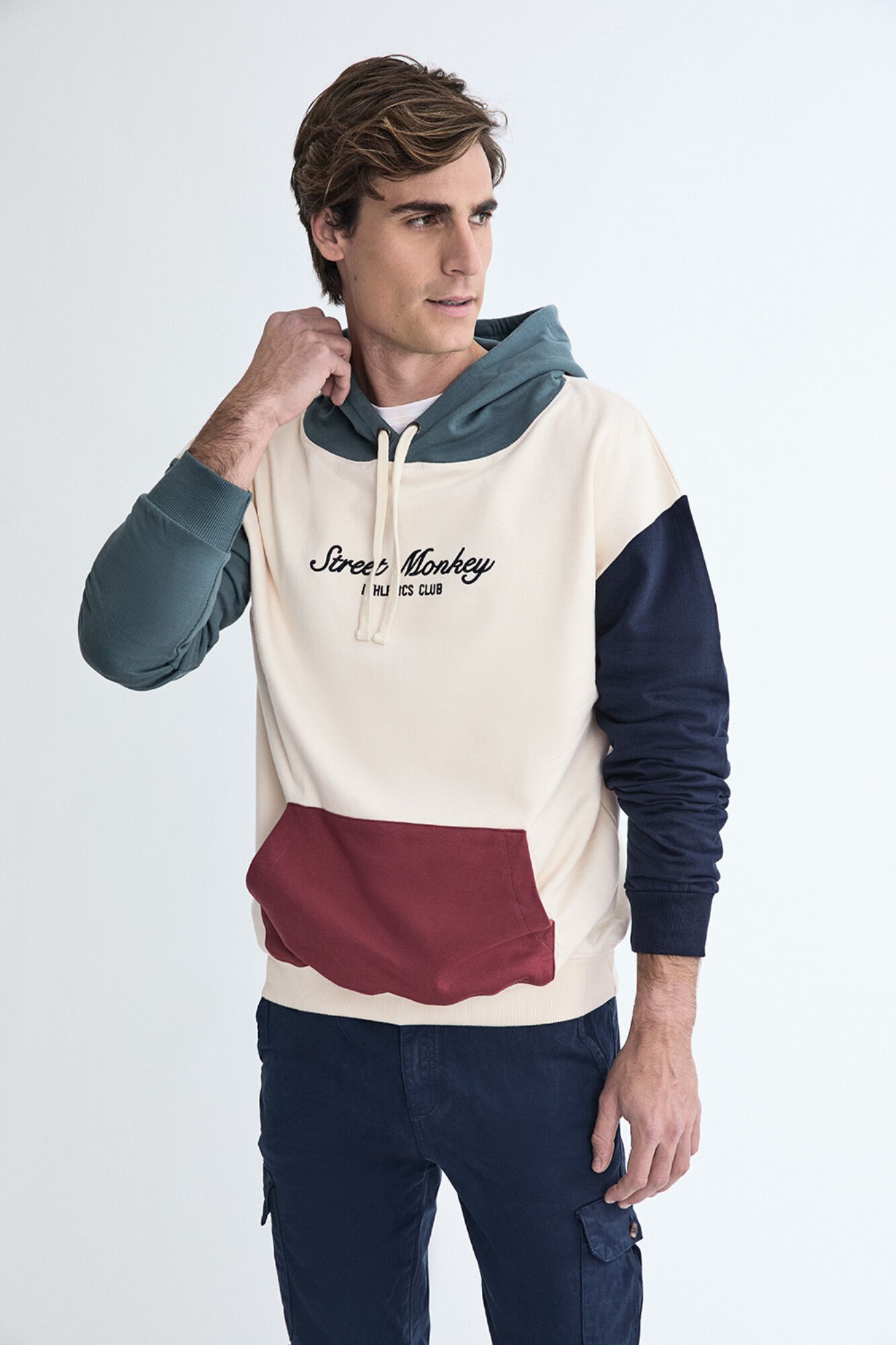 Street Monkey Sweatshirt com capuz