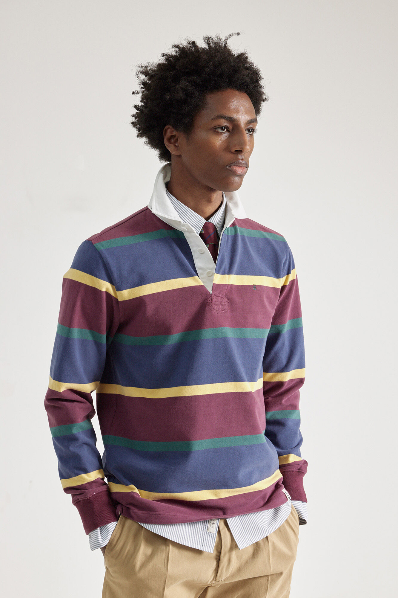 Polos de rayas hombre deals