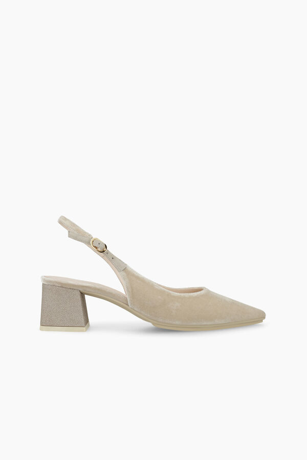 Lodi Sapatos de veludo Tostado
