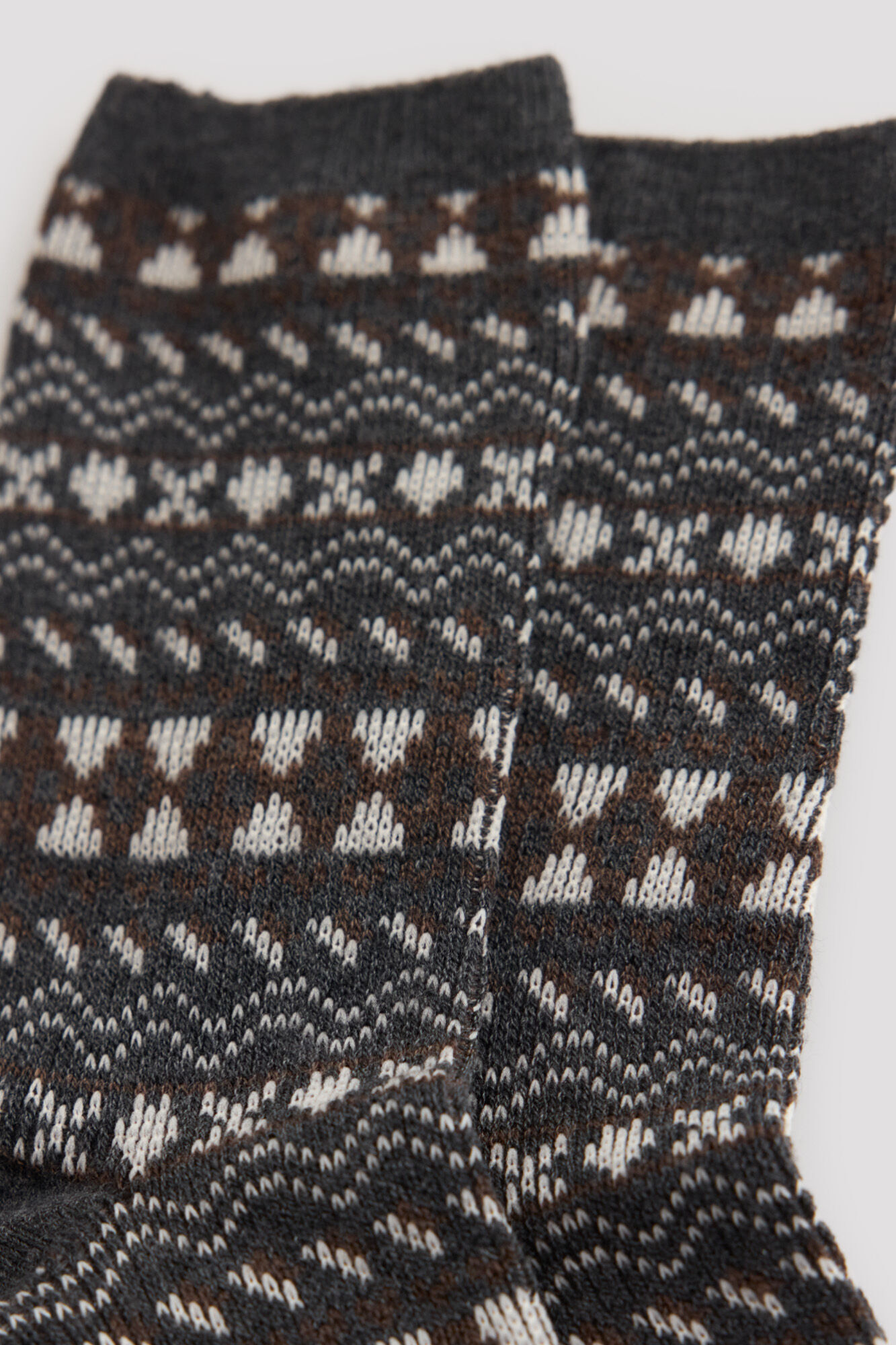 Cortefiel Geometric long socks