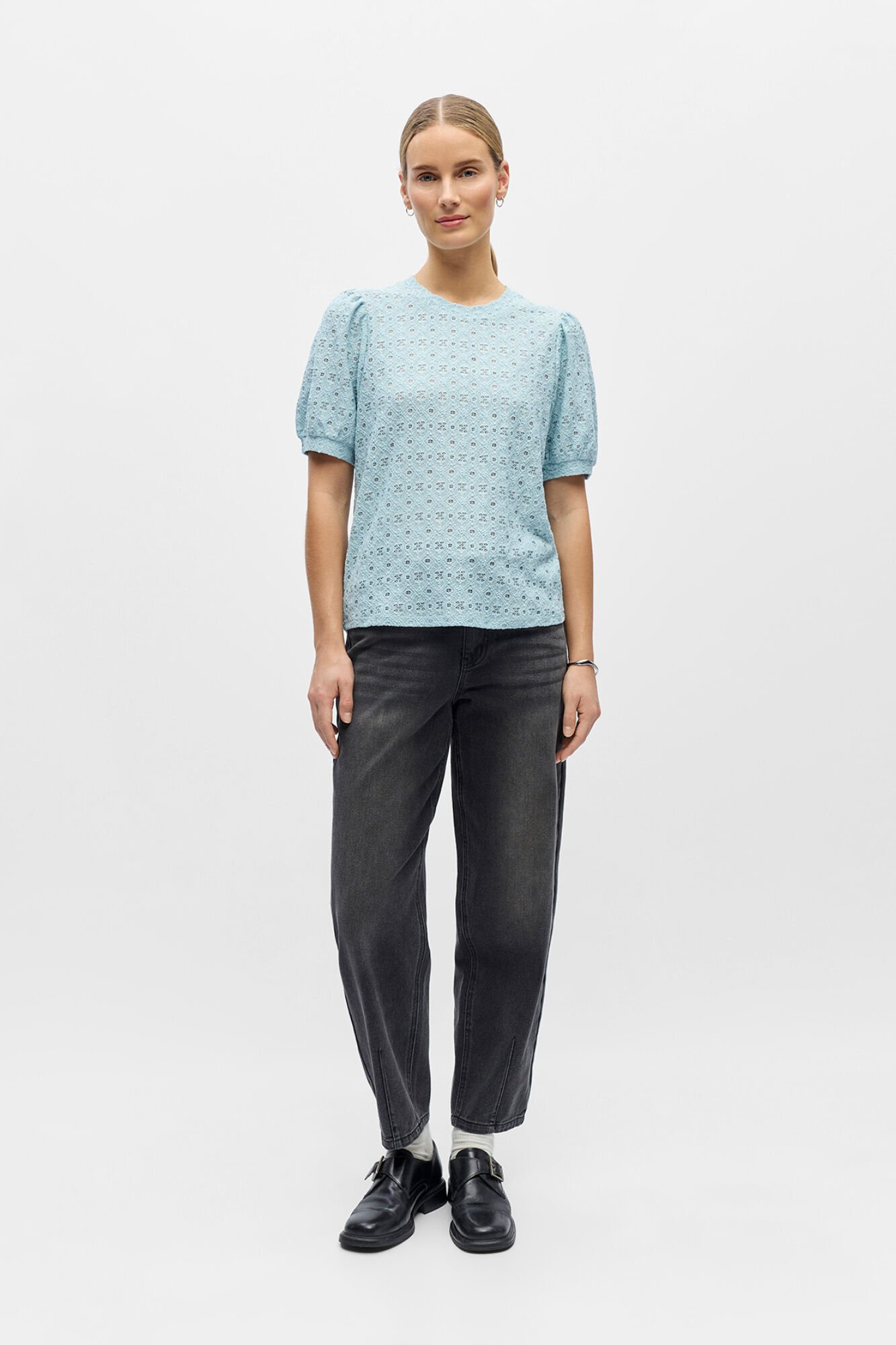 Object Top estrutura manga curta