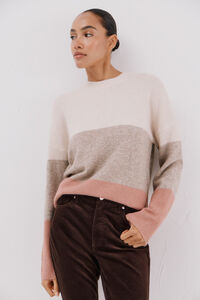Cortefiel Striped soft feel jumper