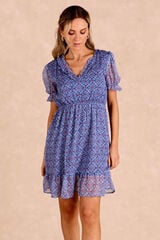Polín Et Moi Vestido corto Alle Azul