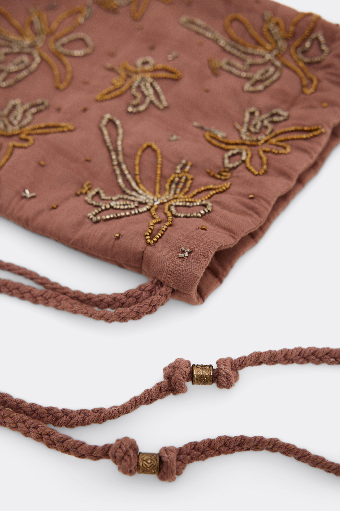 Slowlove Bolso saco estampado floral