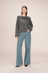Grace & Mila Jersey oversize Gris