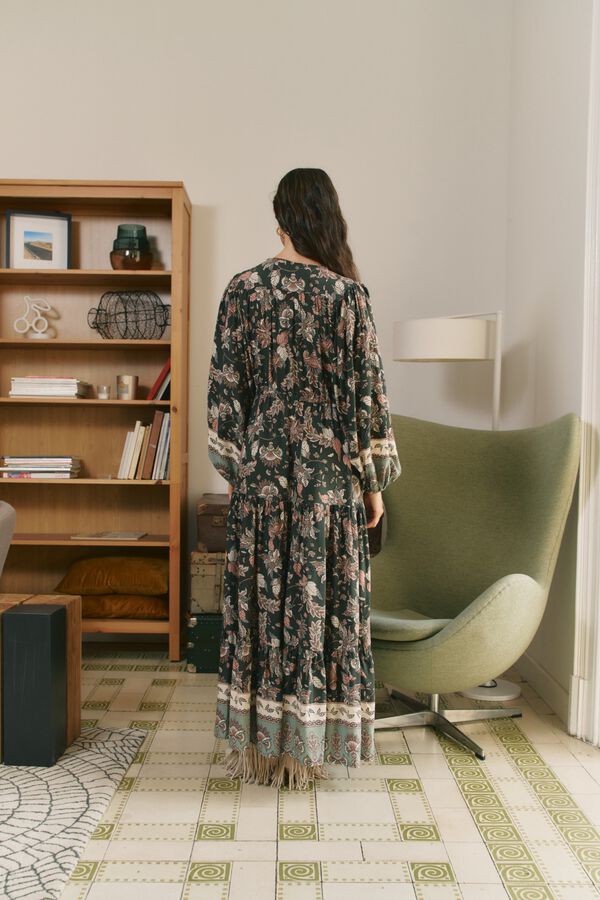Jaase Vestido maxi Teresa Verde