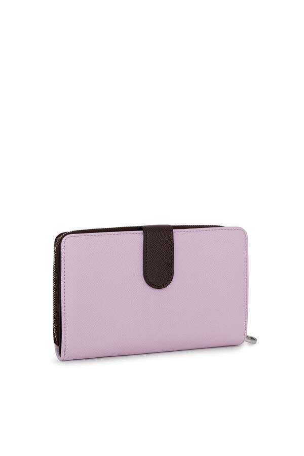 Cortefiel New Dubai Saffiano mauve wallet Lilac