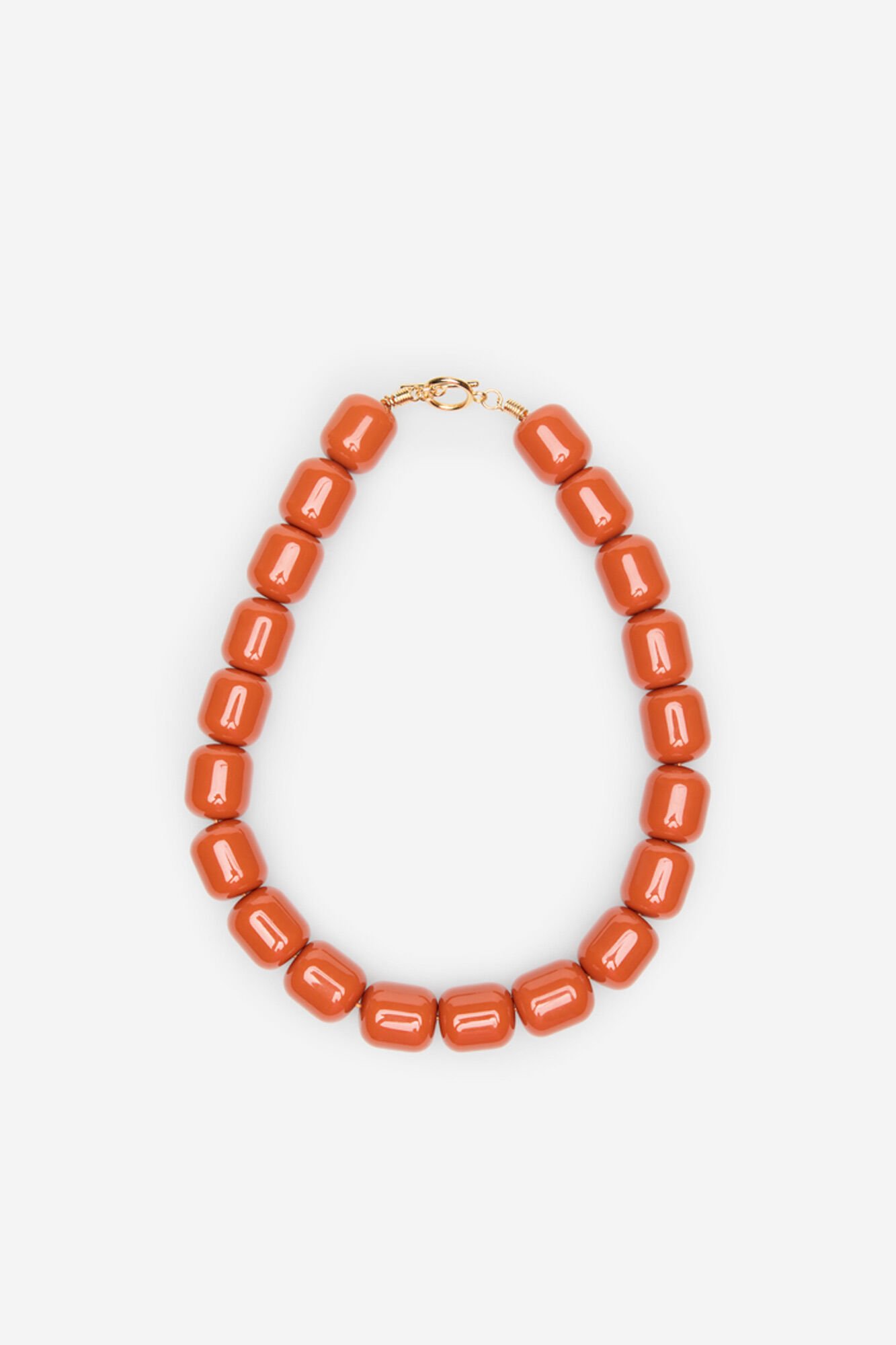 Cortefiel Colored resin necklace