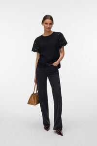 Vero Moda T-shirt manga curta com bordados