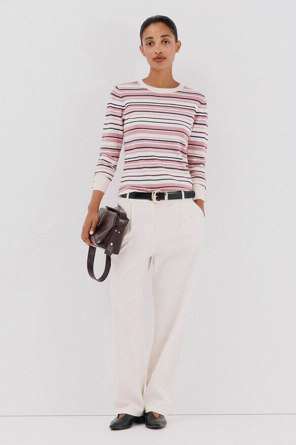 Cortefiel Striped jumper Multicolour