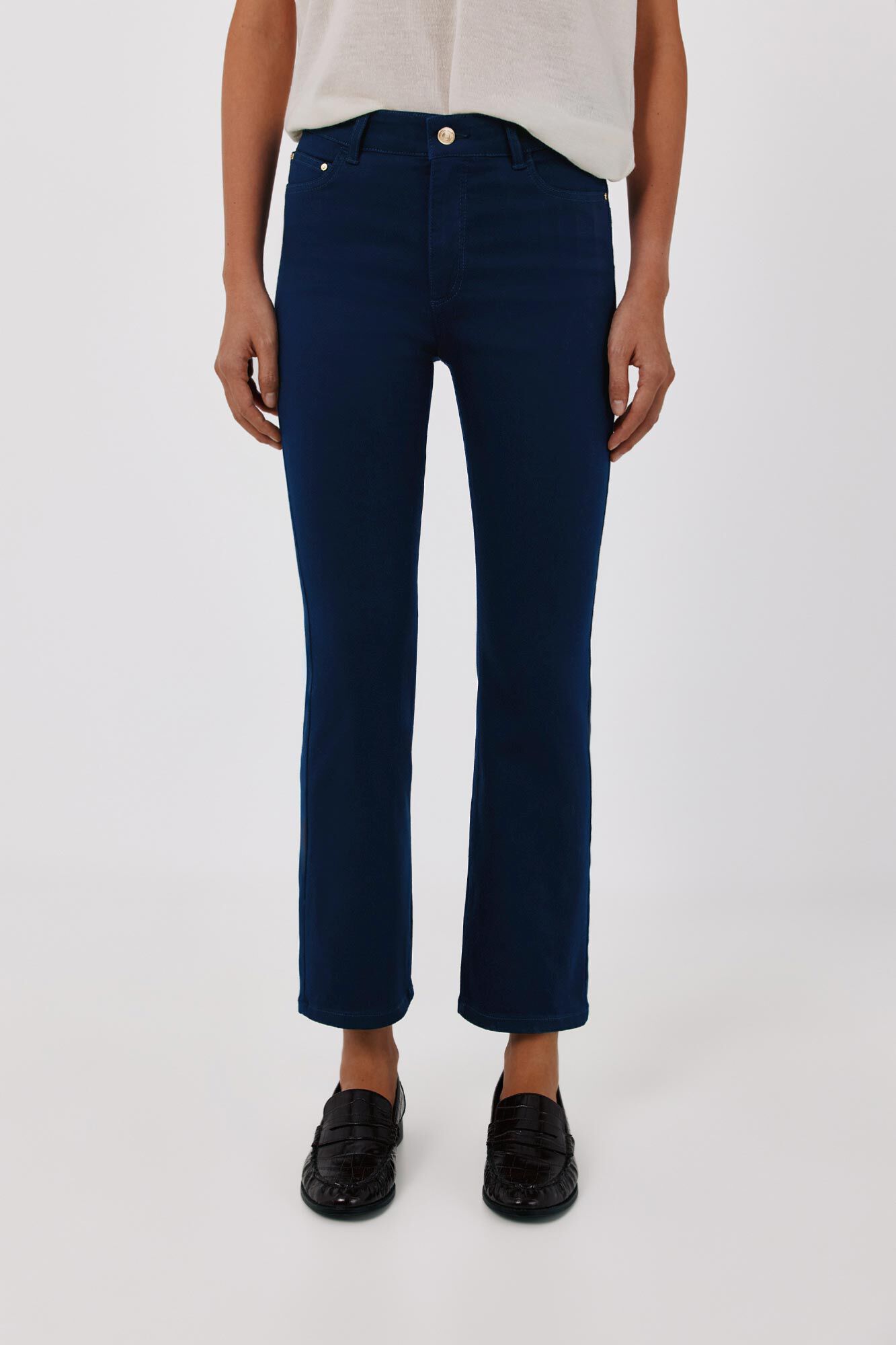 Cortefiel Sensational cropped flare jeans