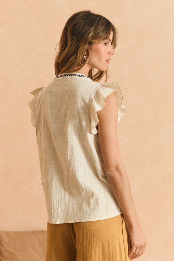 Pol&iacute;n Et Moi Blusa bordada Indira Tostado