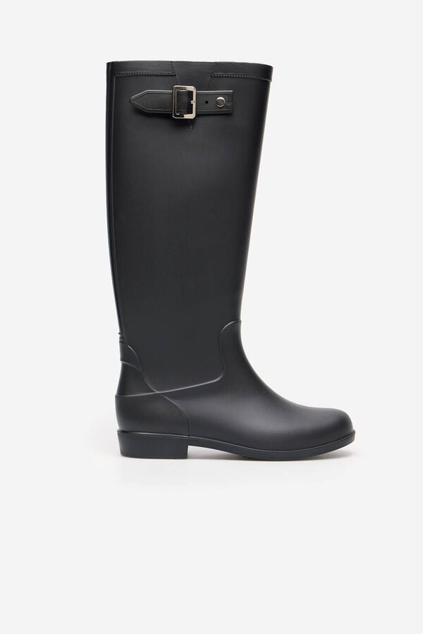 Cortefiel Welly boot Black