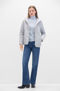 Cortefiel Ultralight quilted jacket Grey