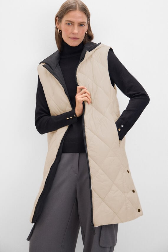 Chaleco largo reversible THERMOLITE®