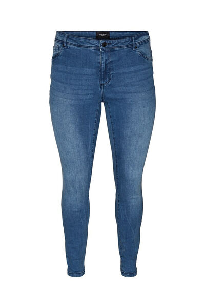 Cortefiel Plus size slim jeans  Blue