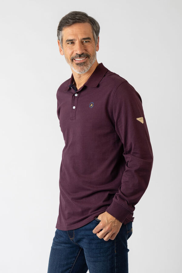 Privata Polo básica de manga comprida Granada