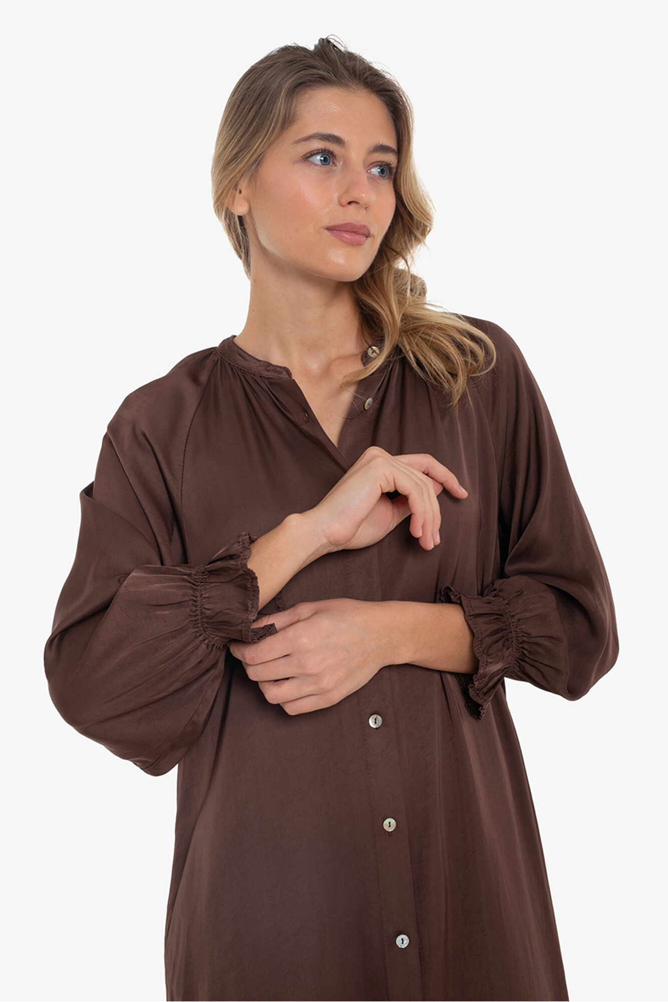 Cupl&eacute; Vestido de cetim