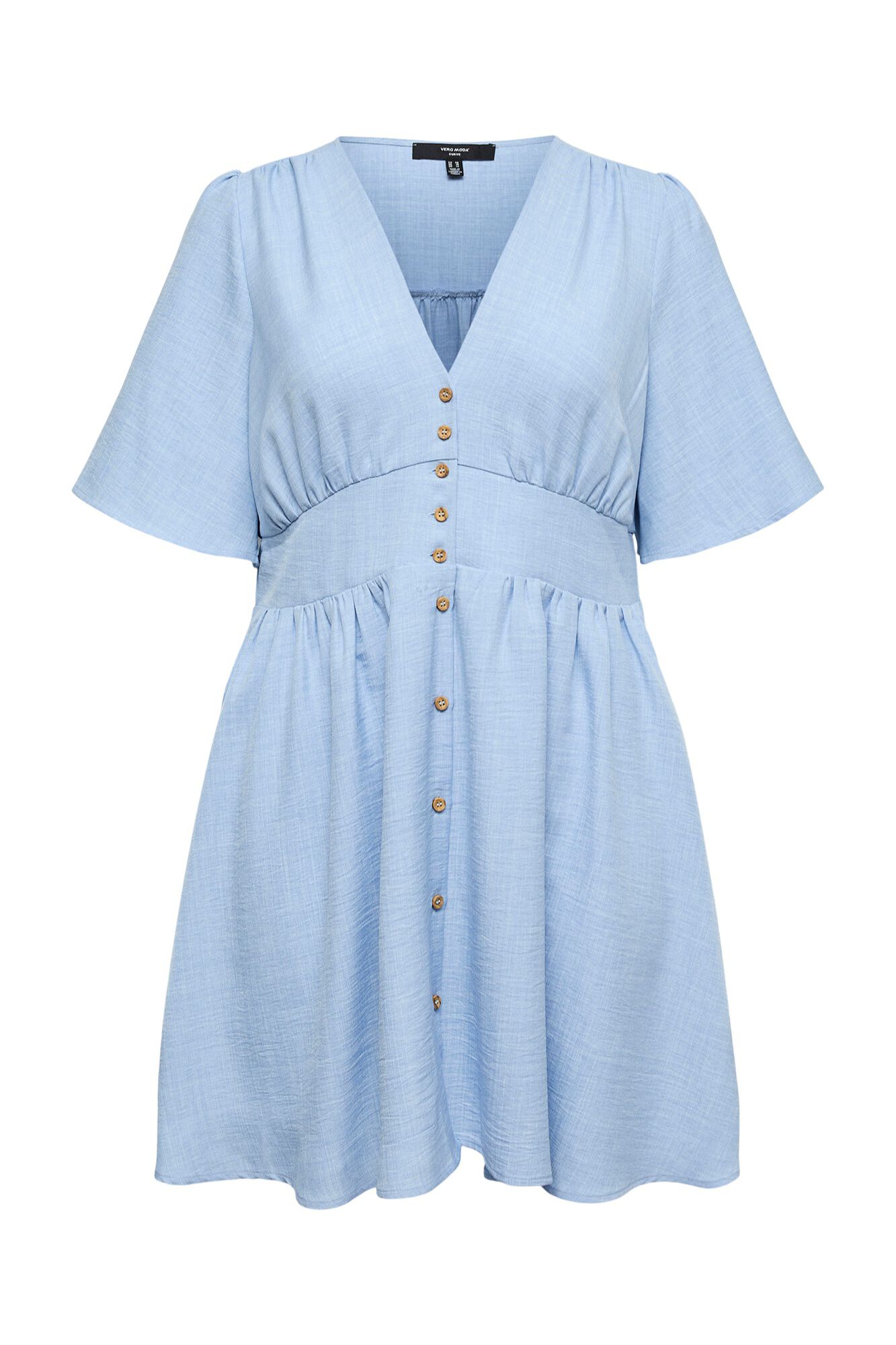 Vero Moda Curve Vestido de manga curta tamanhos grandes