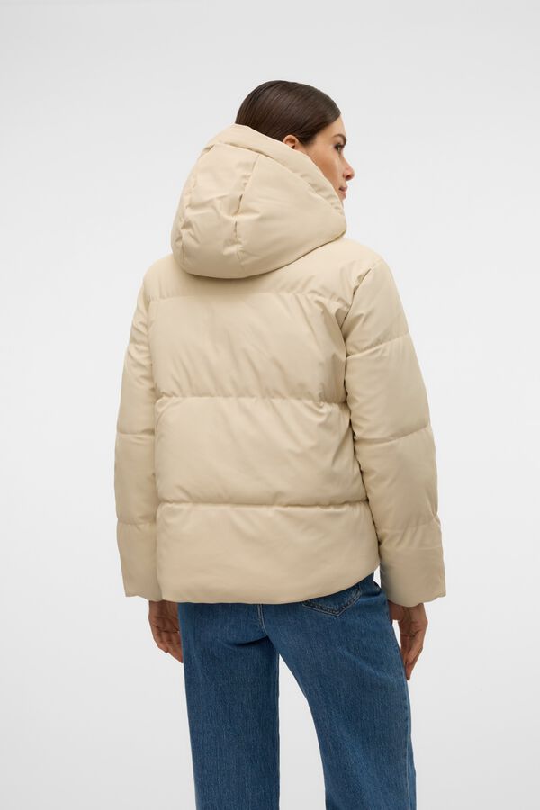 Vero Moda Casaco acolchoado revestido Tostado