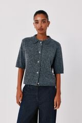 Cortefiel Jewel button jacket Dark grey