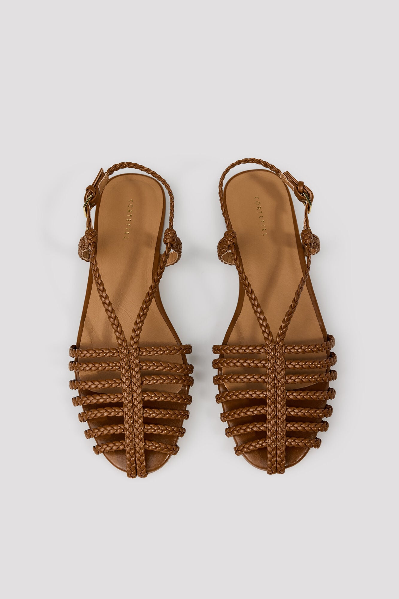 Cortefiel Braided straps sandal