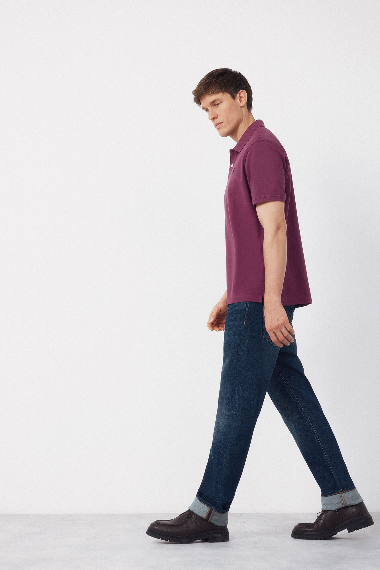 Cortefiel Basic piqu&eacute; polo shirt