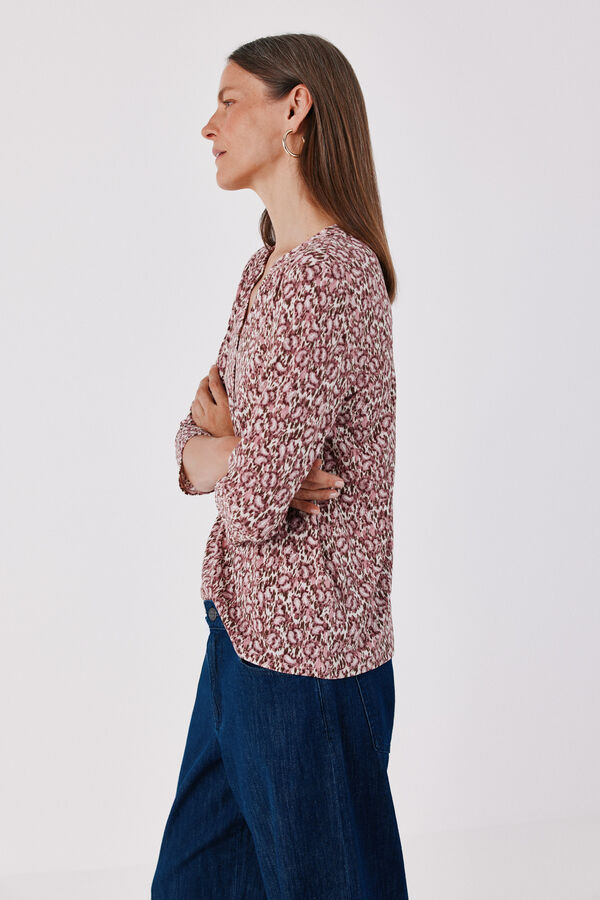 Cortefiel Henley T-shirt Multicolour