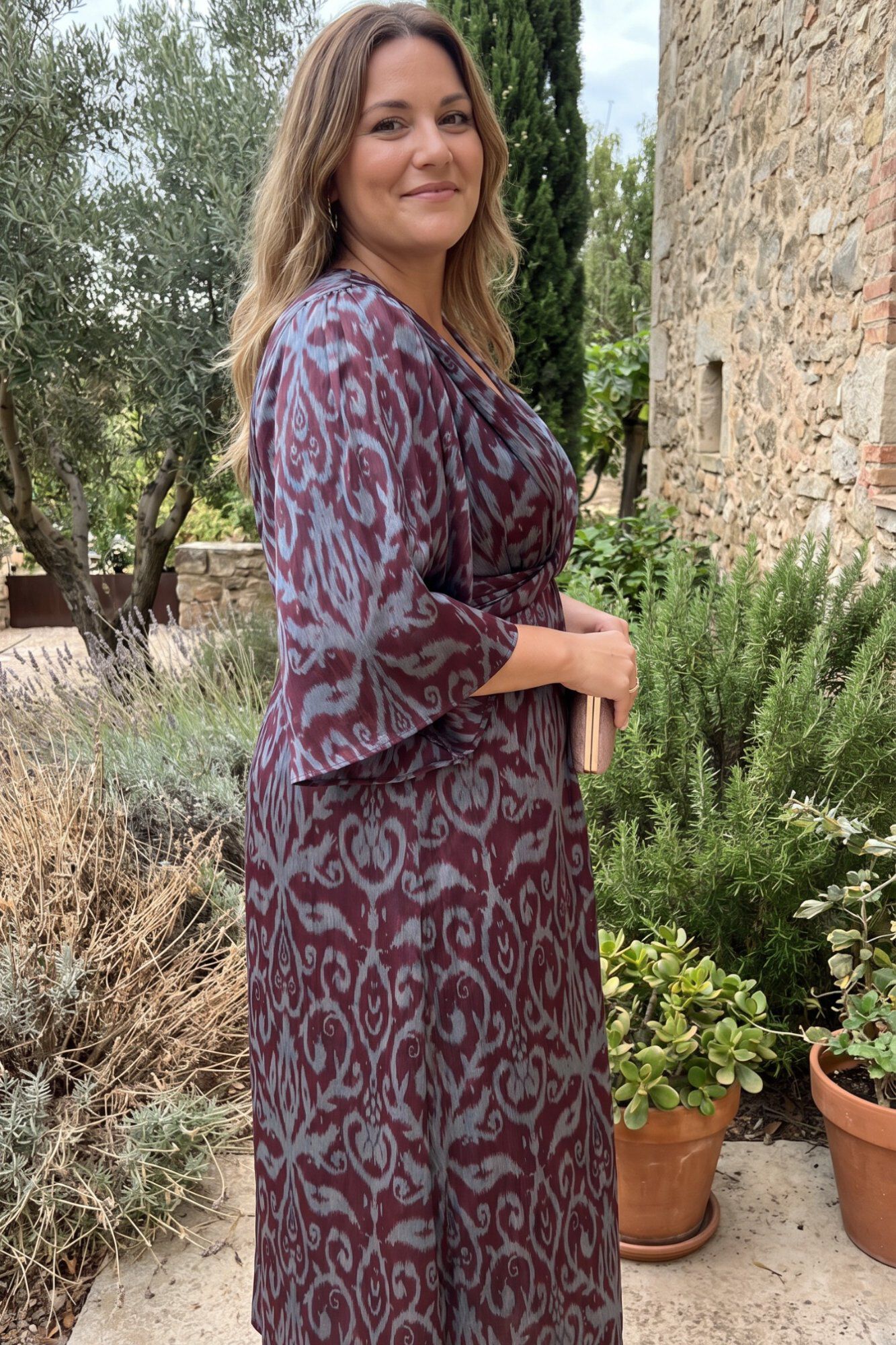 Pol&iacute;n Et Moi Vestido de convidada Artemisa