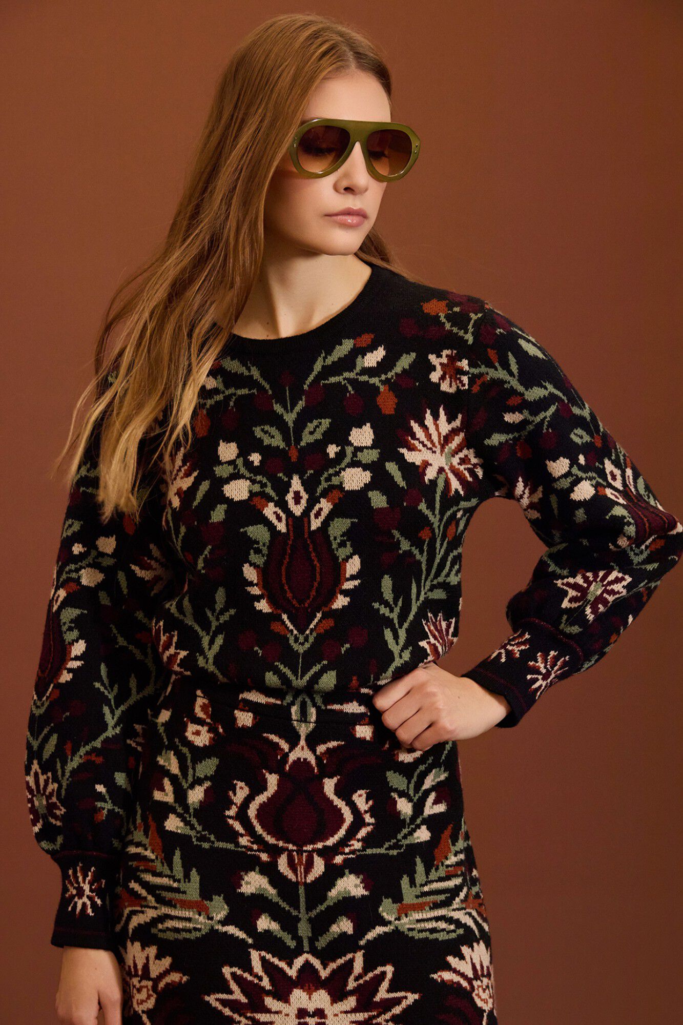 Meisie Camisola jacquard &eacute;tnica