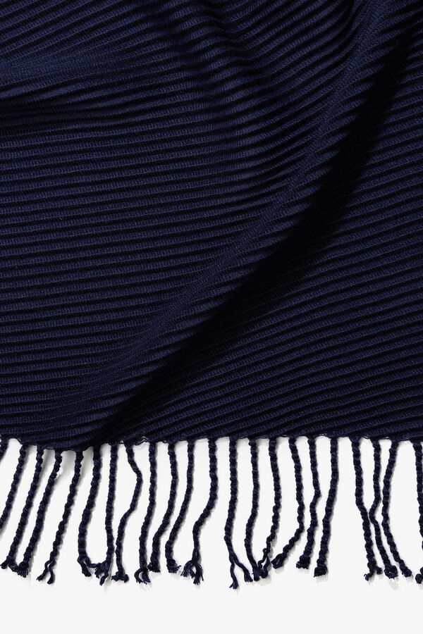 Vilanova Lenço estampado Paisley Azul