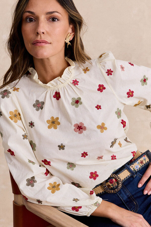 Polín Et Moi Blusa flores Finia Arena
