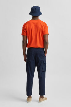 Cortefiel Cargo trousers Royal blue